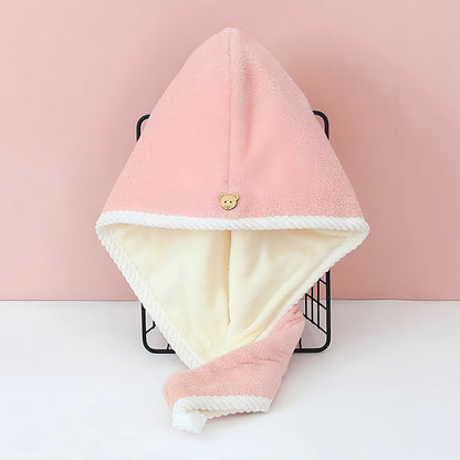 Hair Drying Magic Hair Cap Towel Wrap For Women Bath Towels (1 Pc)