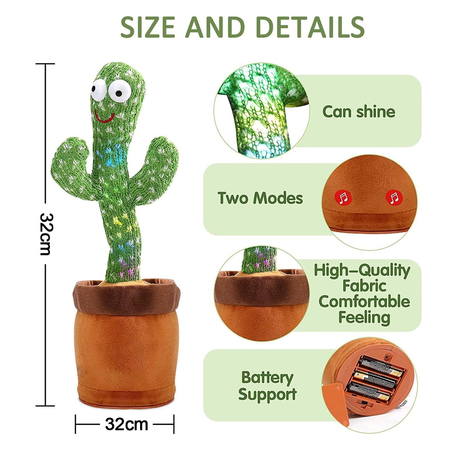 Dancing Cactus Toy