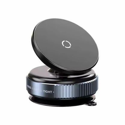 Vacuum Magnetic Suction Phone Holder – Foldable, 360° Rotatable & Works Everywhere!