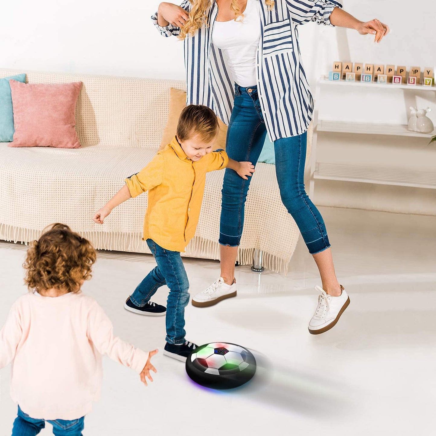 Amazing Hover Led Ball Used In All Households And Playing Purposes For Kids And Childrens Etc.