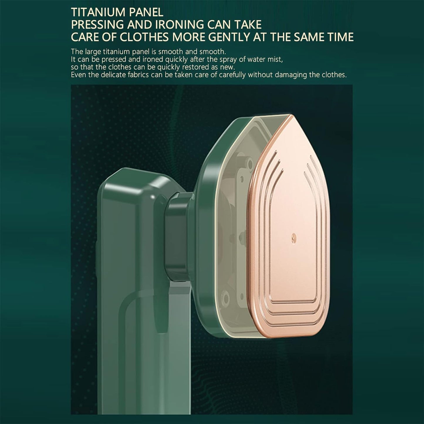 Mini Steam Iron Handheld Garment Steamer For Clothes - (1 Pc)